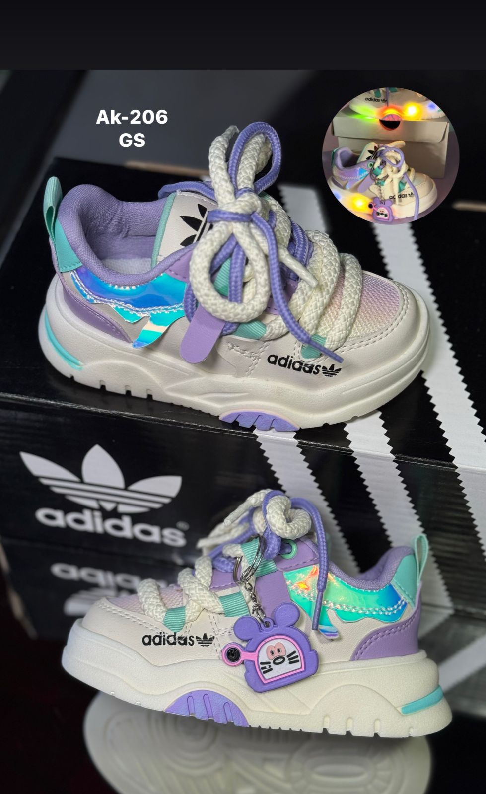 ADIDAS LUCES KIDS- BLACK DAYS